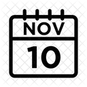 10 de noviembre  Icono