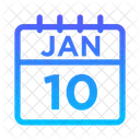 10 de enero  Icono