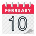 10 February  Icon
