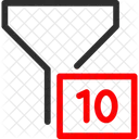 10 Filter  Icon