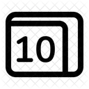 Calendario Horario Evento Icono