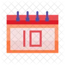Calendario Fecha Mes Icono
