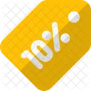 10 태그 10 라벨 할인 태그 아이콘