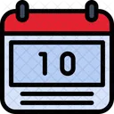 Calendario Horario Tiempo Icono