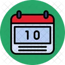 Calendario Horario Tiempo Icono