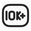 10 K Plus  Icon