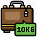 10 Kg Weight  Icon