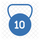 Peso Libras Gimnasio Icono