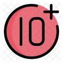 10 Mas Mas 10 Icono