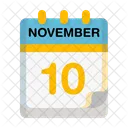 10 de noviembre  Icono