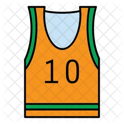 10 Number Jersey  Icon