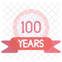 100 Anniversary  Icon