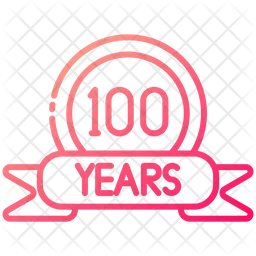 100 Anniversary  Icon