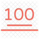 100 Emoji 100 Sign 100 Symbol Icon