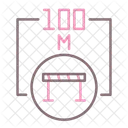 100 M Hurdles  Icon