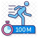 100 M Hurdles  Icon