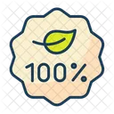 100 Organic Icon