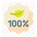 100 organicos  Icono