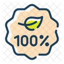 100 organicos  Icono