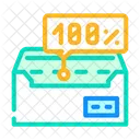 100 Percent Deliverability  Icon