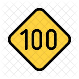 100 Speed  Icon
