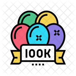 100K 파티  아이콘