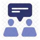 Discussion Group Learning Icon