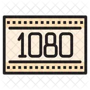 1080 Auflosung 1080 Qualitat Auflosung Symbol