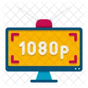 1080 P Tv Icon