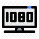 1080p-Fernseher  Symbol