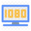 1080p television  Icon