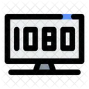 1080 P Television Icon