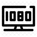 1080p television  Icon