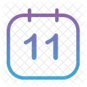 11 Date  Icon