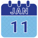 11 de enero  Icono