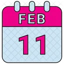 11 de febrero  Icono