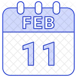 11 de febrero  Icono