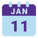 11 de janeiro  Ícone