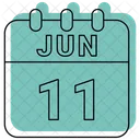 11 de junio  Icono