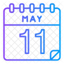 11 de mayo  Icono