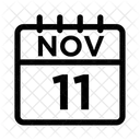 11 de noviembre  Icono