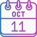 11 de octubre  Icono