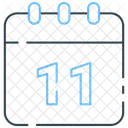 Dia Fecha Calendario Icono