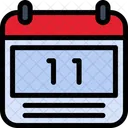 Calendario Horario Tiempo Icono