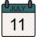 11 July Day July Icon