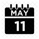 11 May May May Date Icon