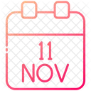 Kalender vom 11. November  Symbol