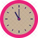 11 Oclock Analog Clock  Icon