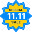 Eleven Eleven Sale Special Sale Occasion Sale Icon
