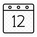 Calendario Data Programacao Ícone